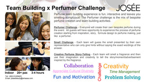 Team Building x Perfumer Challenge - JOSÉE Organic Beauty & Perfume
